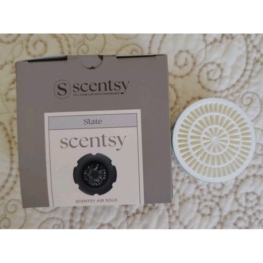 Scentsy‎ Air Solo Slate Includes SBlue Grotto Pod Used 1 Week